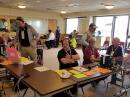 Amateur Radio volunteers assist in the State Emergency Operations Center. [im Palmer, KB1KQW, photo]